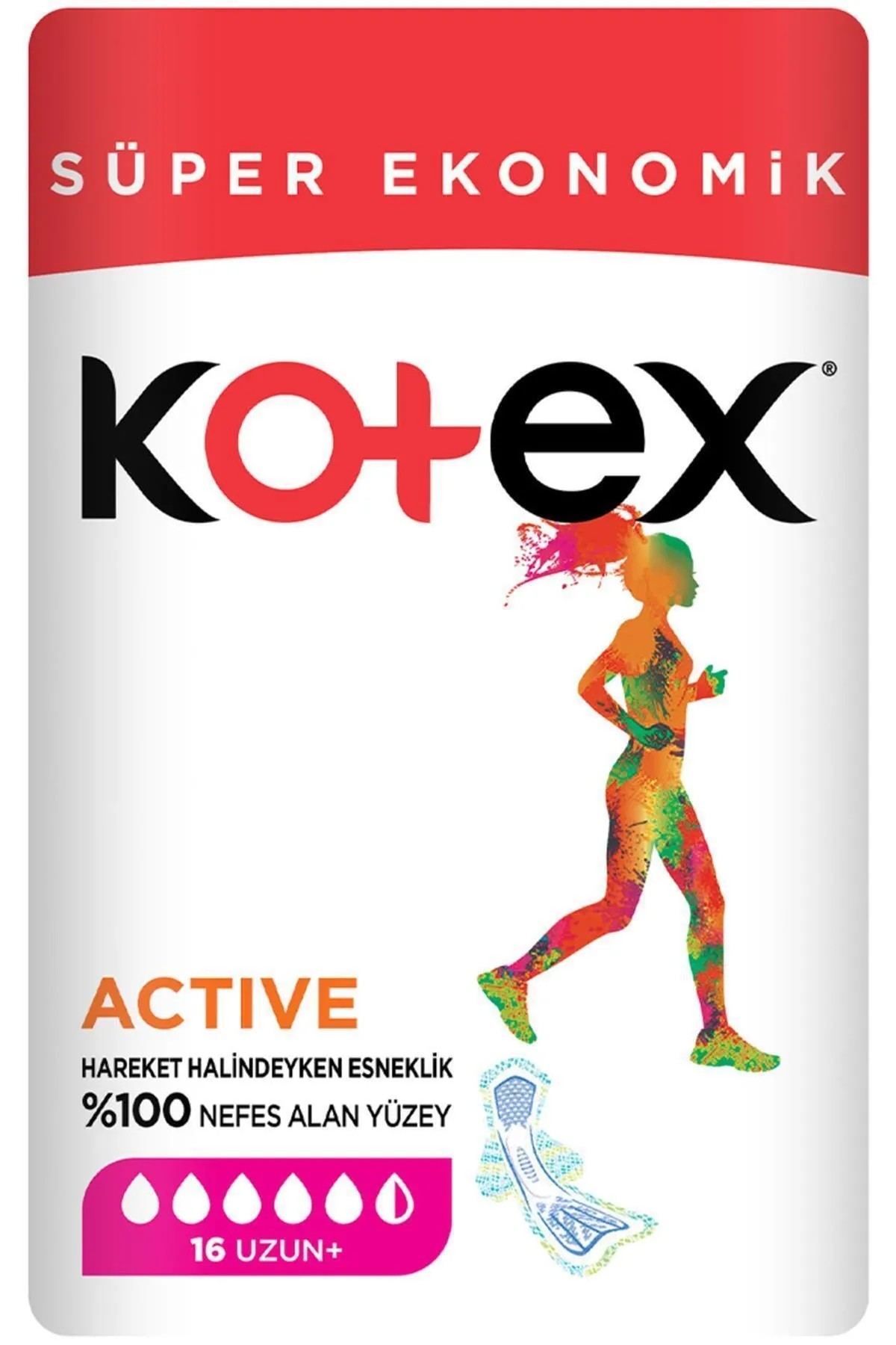 KOTEX ACTİVE 16 UZUN
