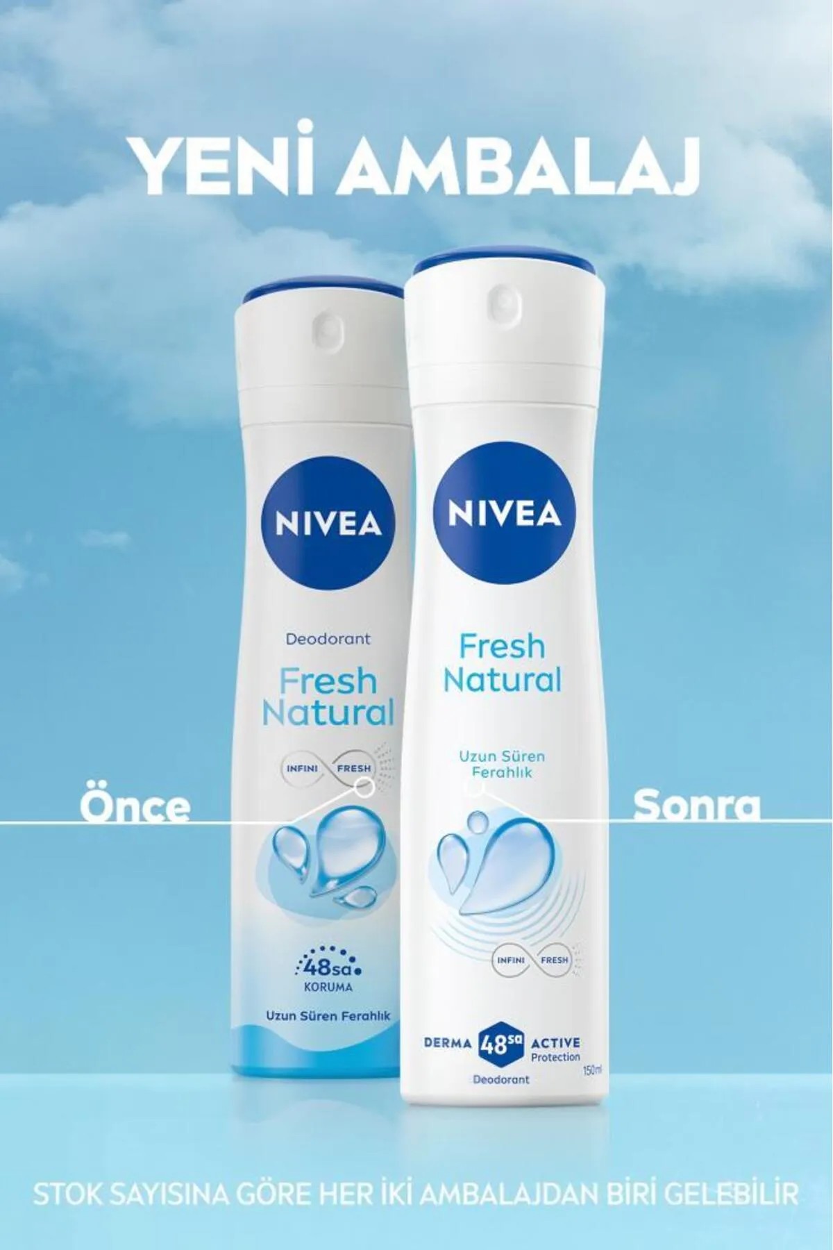 NIVEA FRESH NATURAL DEO