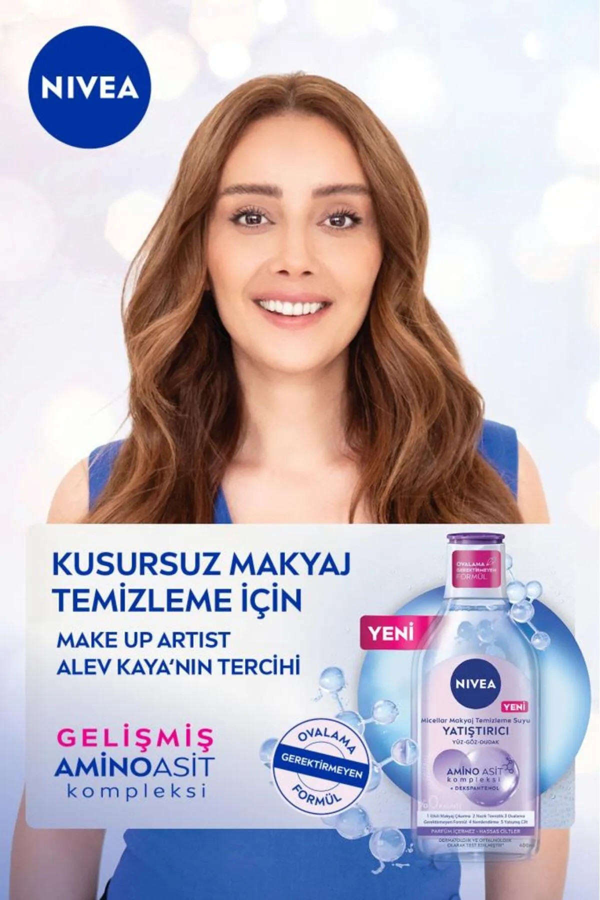 NIVEA MICELLAR WATER MAKYAJ TEMİZLEME SUYU