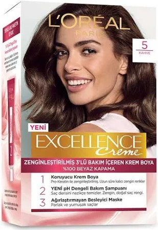 LOREAL PARİS 05 KAHVE SAÇ BOYASI