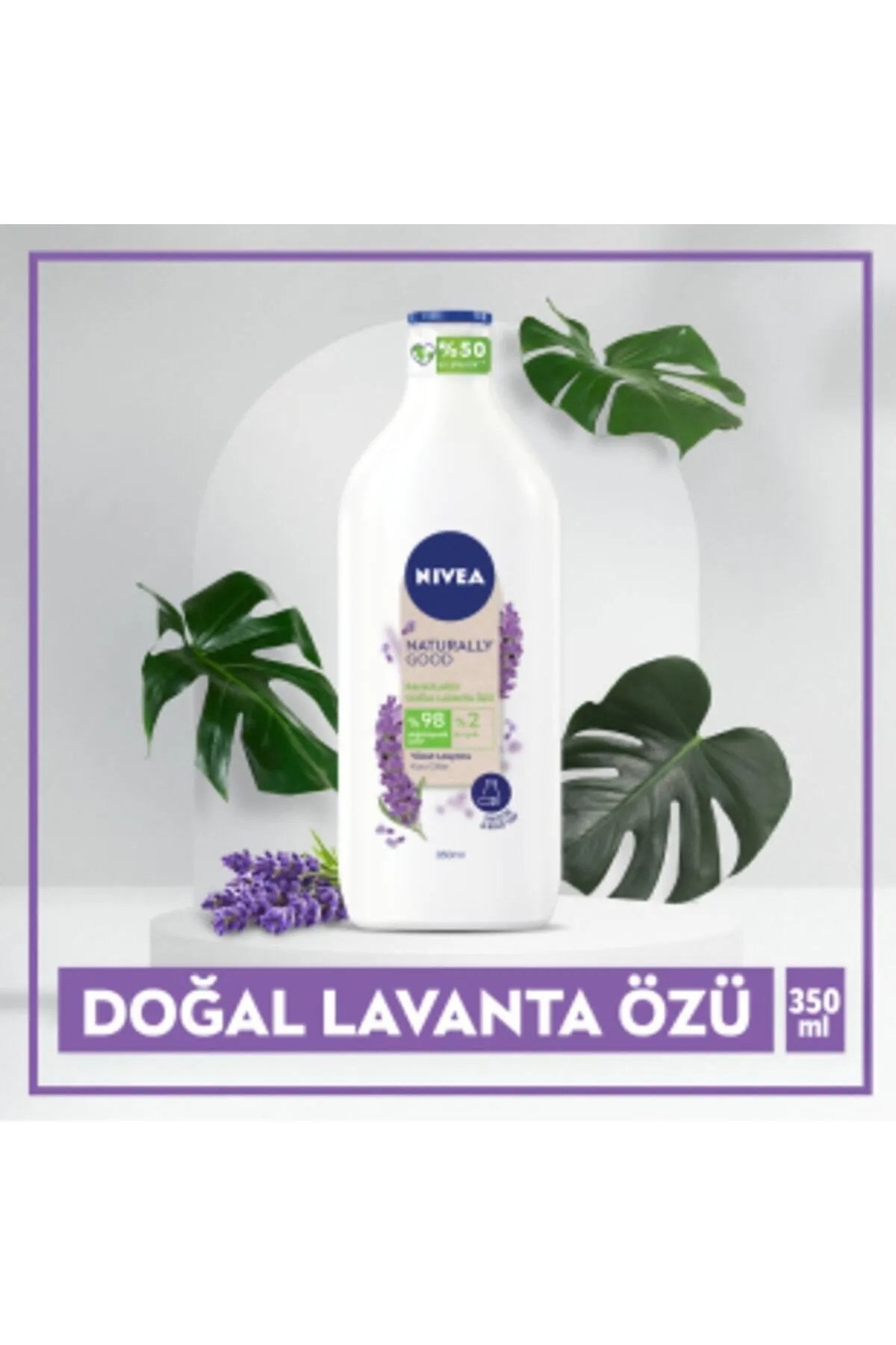 NIVEA NATURALLY GOOD LAVANTA ÖZÜ VÜCUT LOSYONU