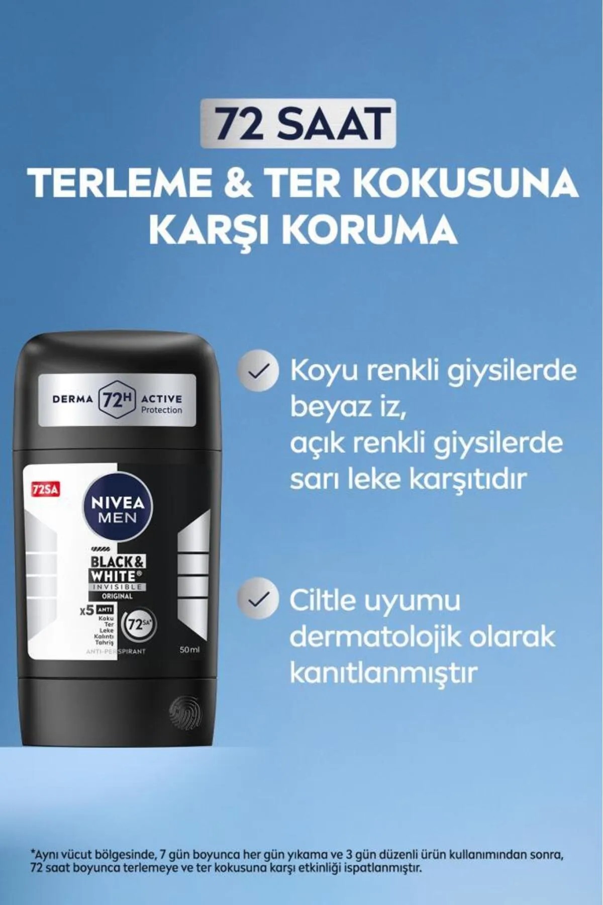 NIVEA MEN BLACK & WHITE INVISIBLE ORIGINAL STİCK