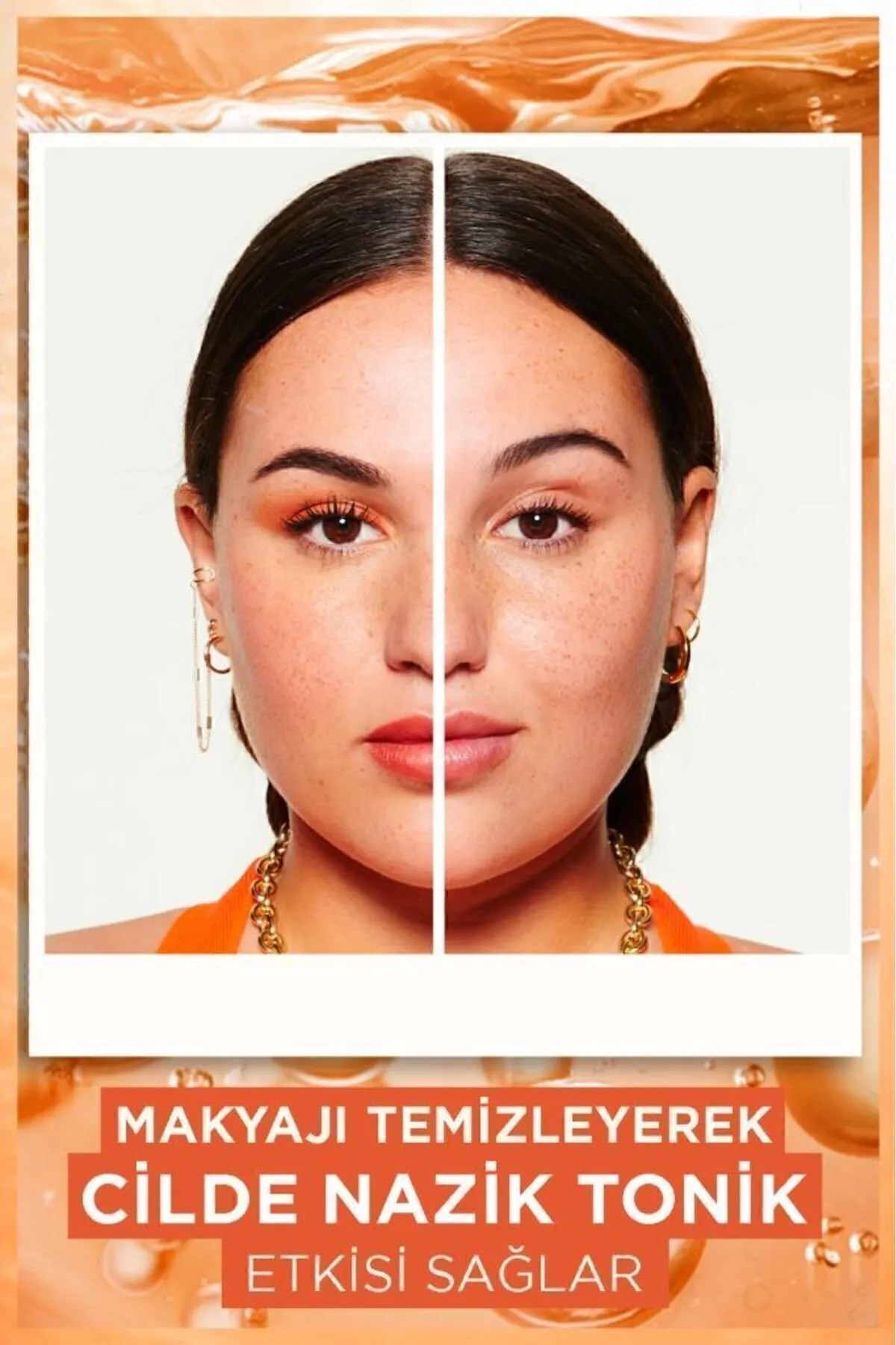 GARNIER MİCELLAR PEELİNG KUSURSUZ MAKYAJ TEMİZLEME SUYU
