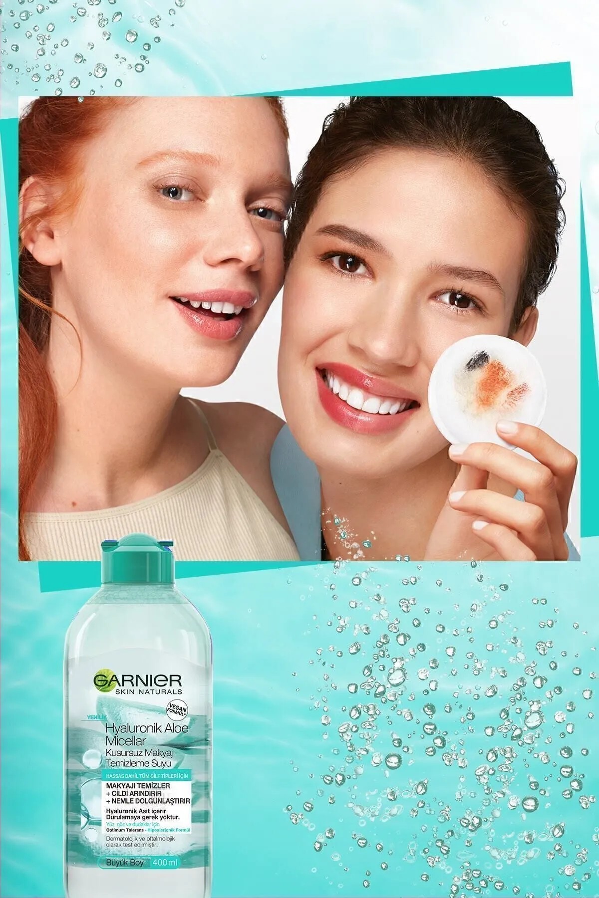 GARNIER HYALURONİK ALOE MİCELLAR KUSURSUZ MAKYAJ TEMİZLEME SUYU