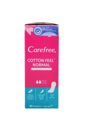 CAREFREE COTTON FEEL NORMAL GÜNLÜK PED