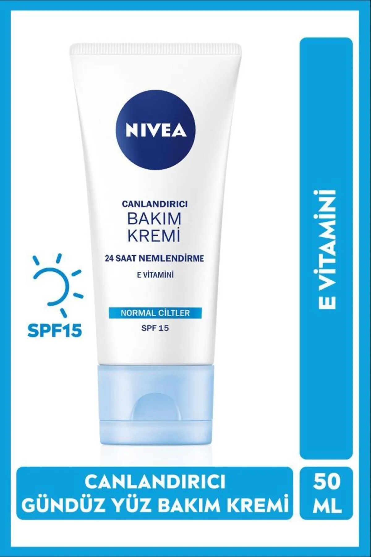NIVEA CANLANDIRICI GÜNDÜZ KREMİ SPF 15