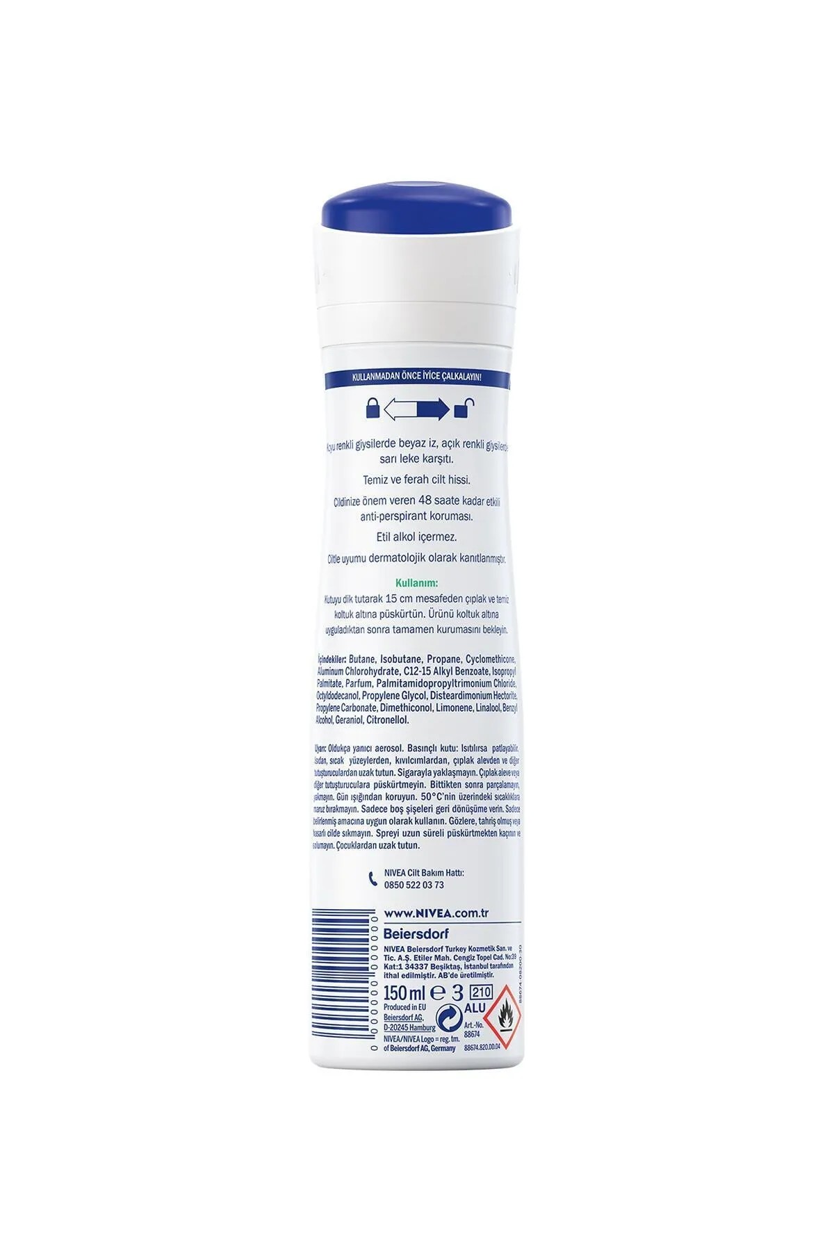 NIVEA BLACK & WHITW INVISIBLE FRESH DEO