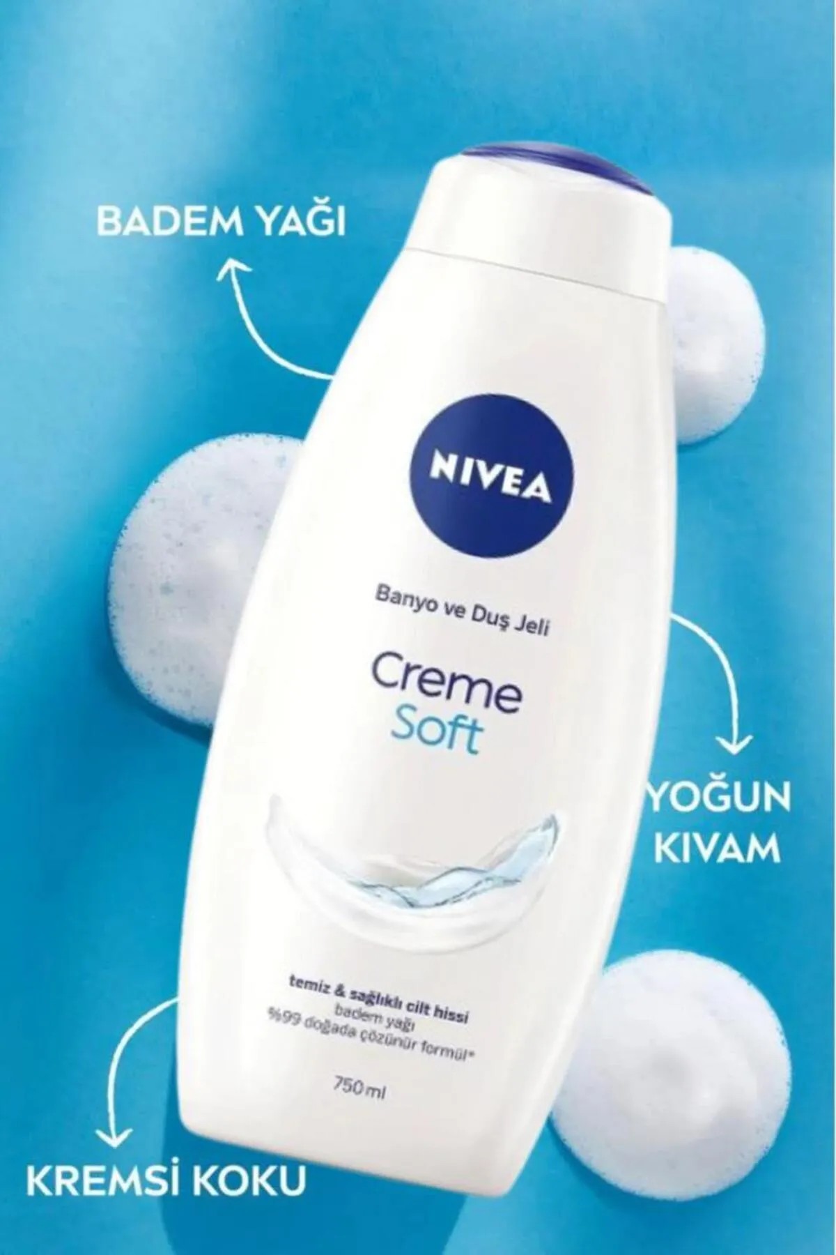 NIVEA CREME SOFT BANYO VE DUŞ JELİ
