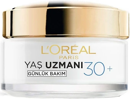 LOREAL PARİS YAŞ UZMANI KIRIŞIKLIK KARŞITI NEMLENDİRİCİ KREM GÜNDÜZ 30+