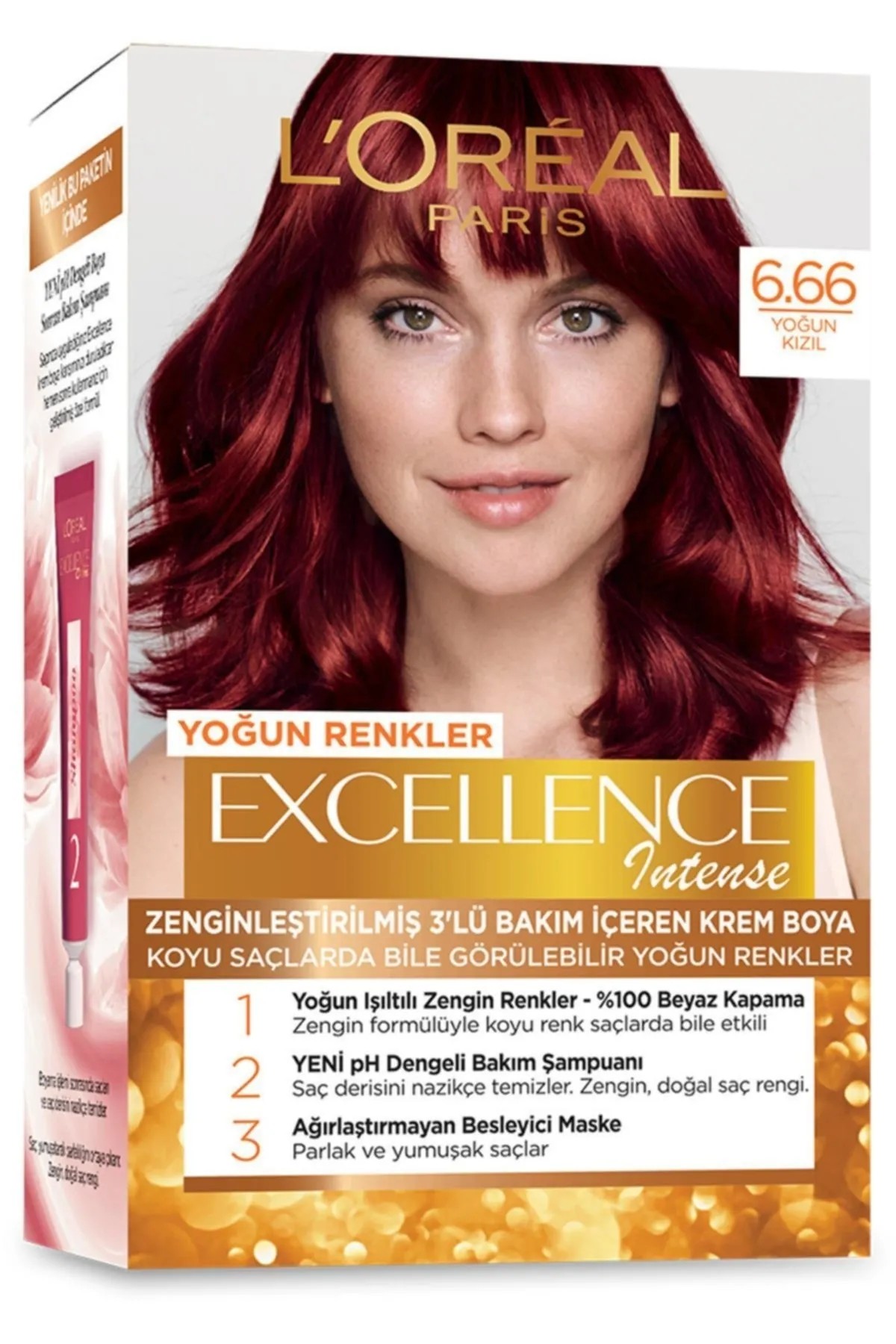 LOREAL PARIS 6.66 YOĞUN KIZIL