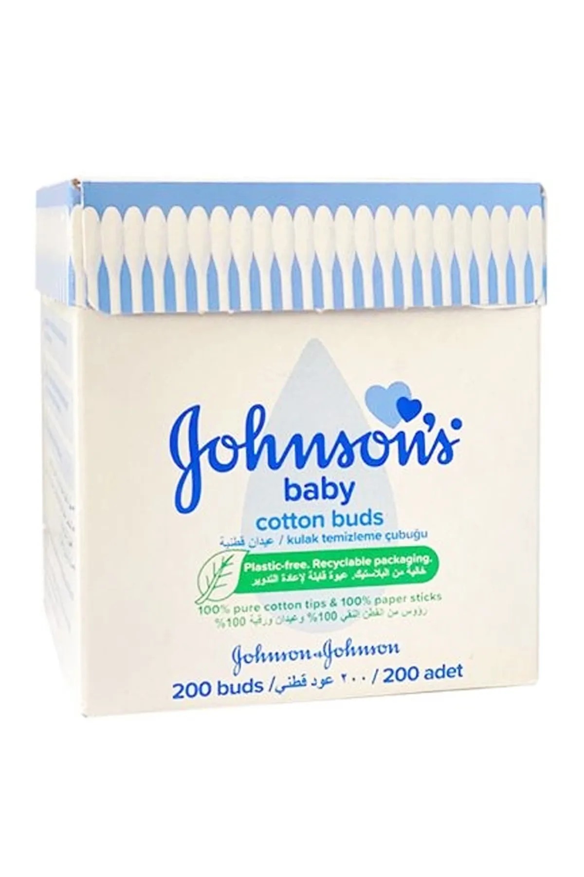 JOHONSONS BABY KULAK TEMİZLEME ÇUBUĞU 200 ADET