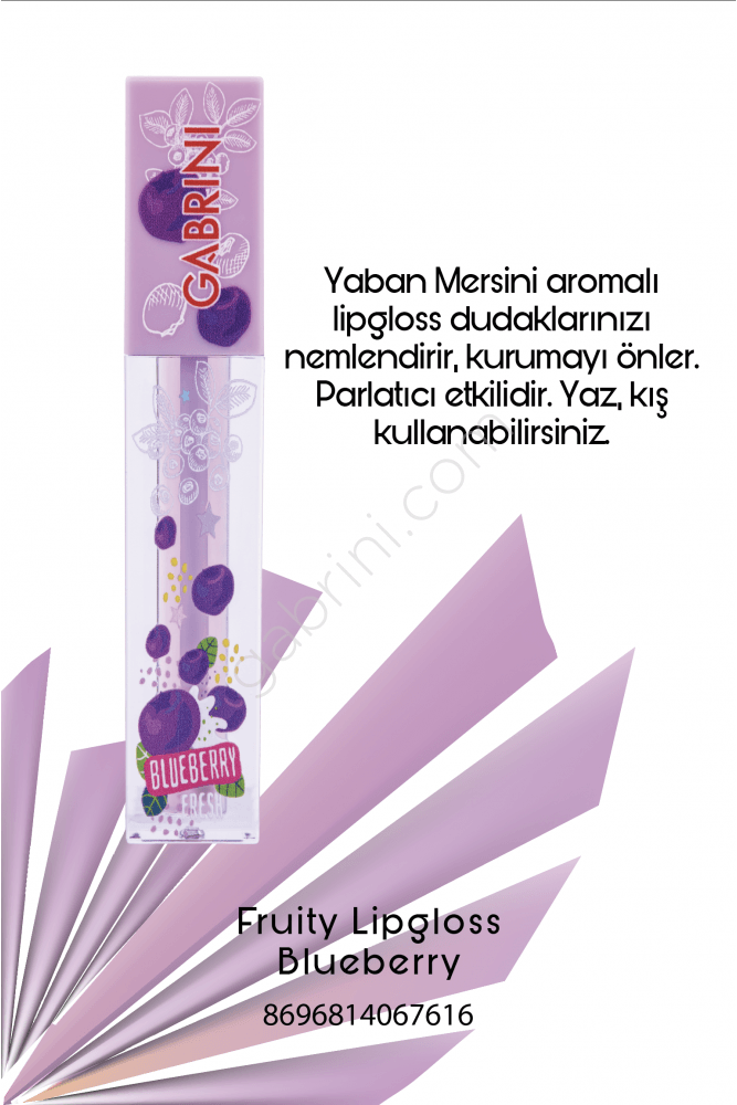 GABRINI BLUEBERRY FRESH LIP GLOS