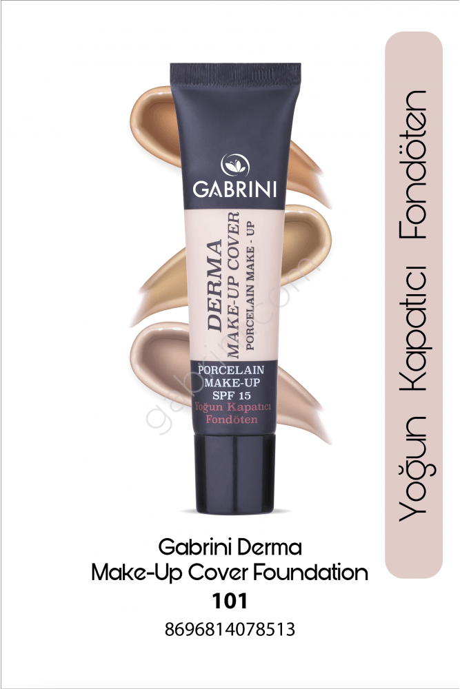 GABRINI DERMA MAKE UP COVER FOUNDATİON 101