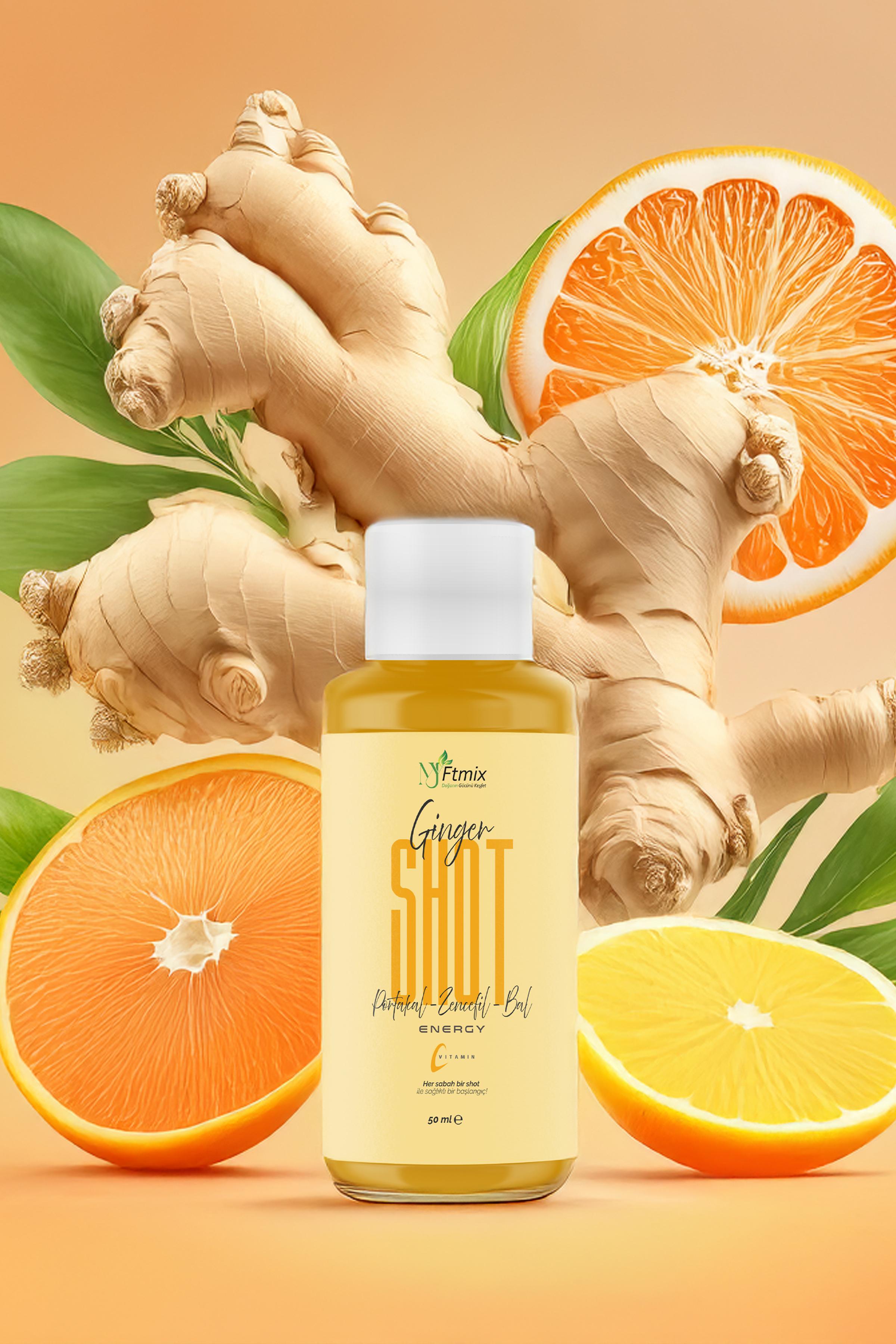 Ginger Shot Energy 10 Adet 50 ml