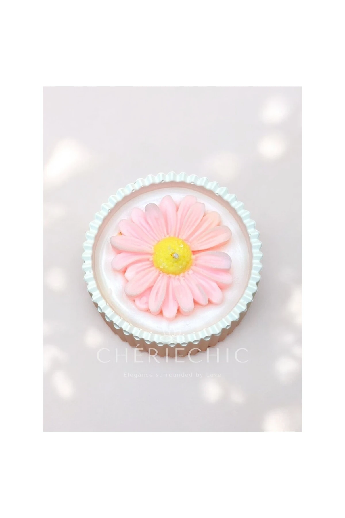 My Little Daisy | Konsept Dekoratif Mum | Pudra Pembe