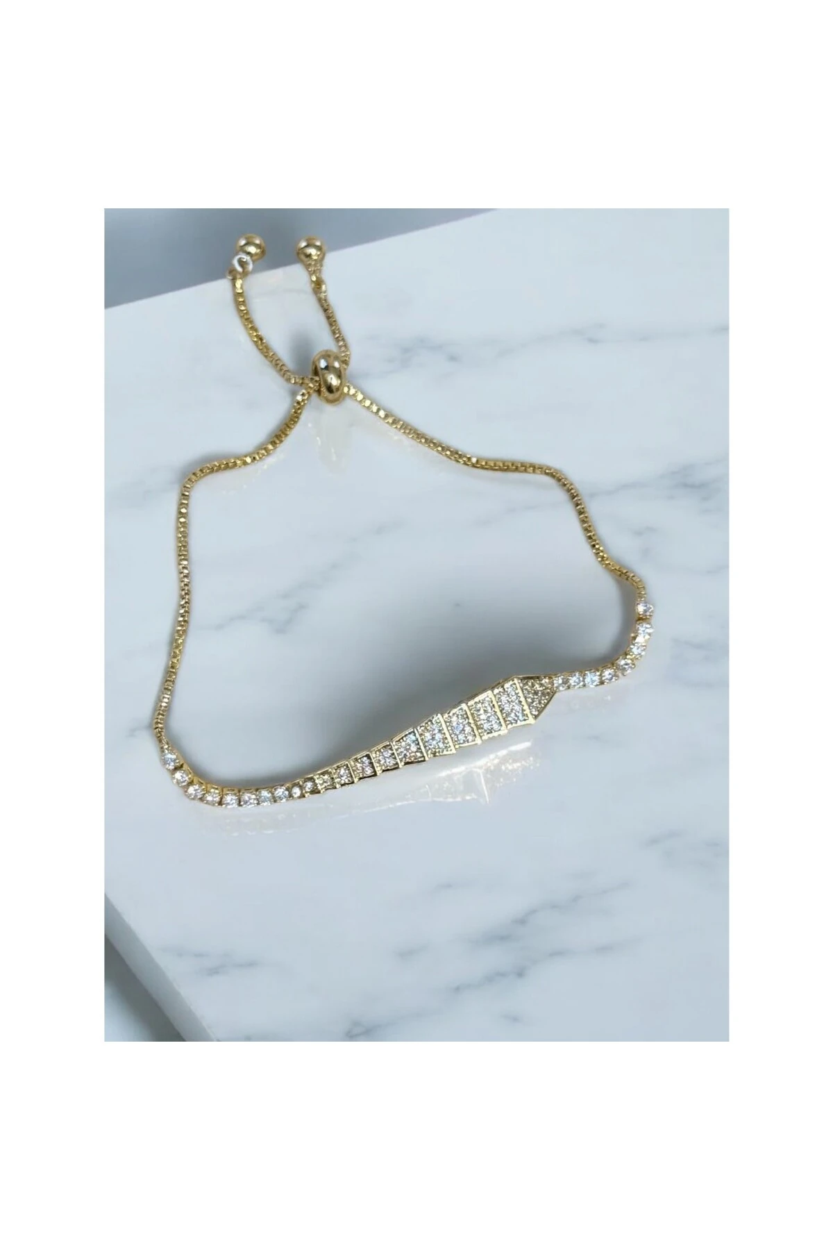 Full Zirkon Taş Snake Yılan Model Asansörlü Bileklik