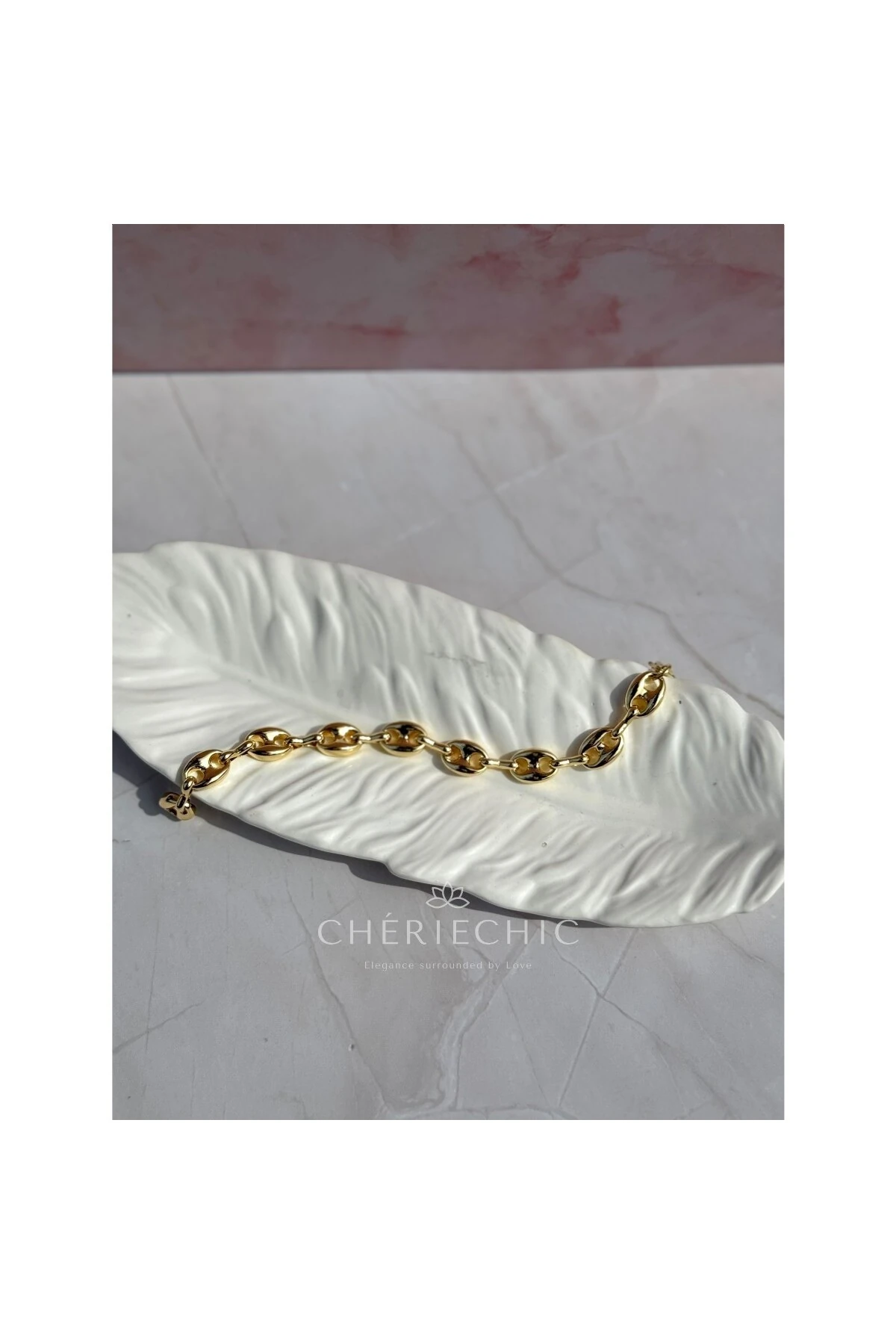 Gemici Model Gold Zincir Bileklik