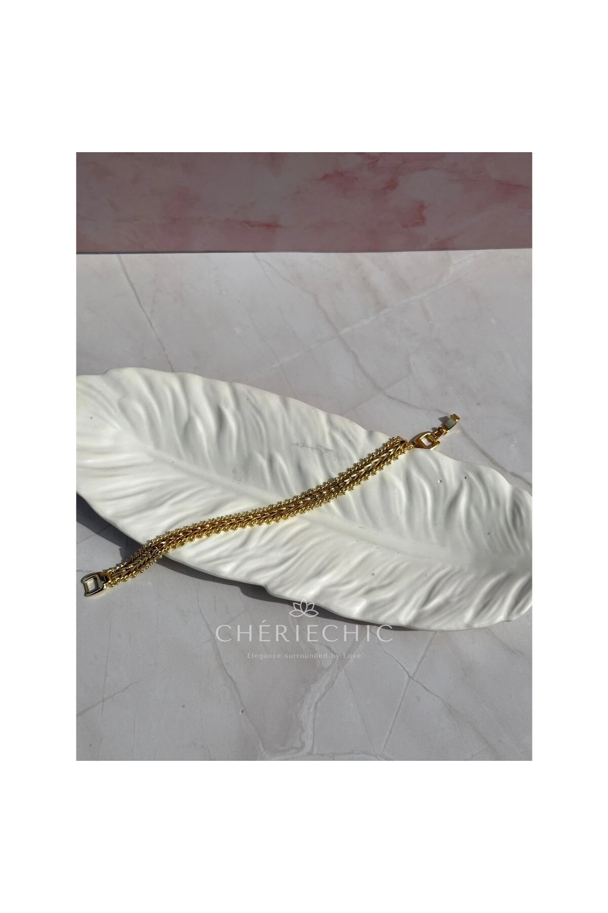 Balık Sırtı Kalın Zincir Bileklik