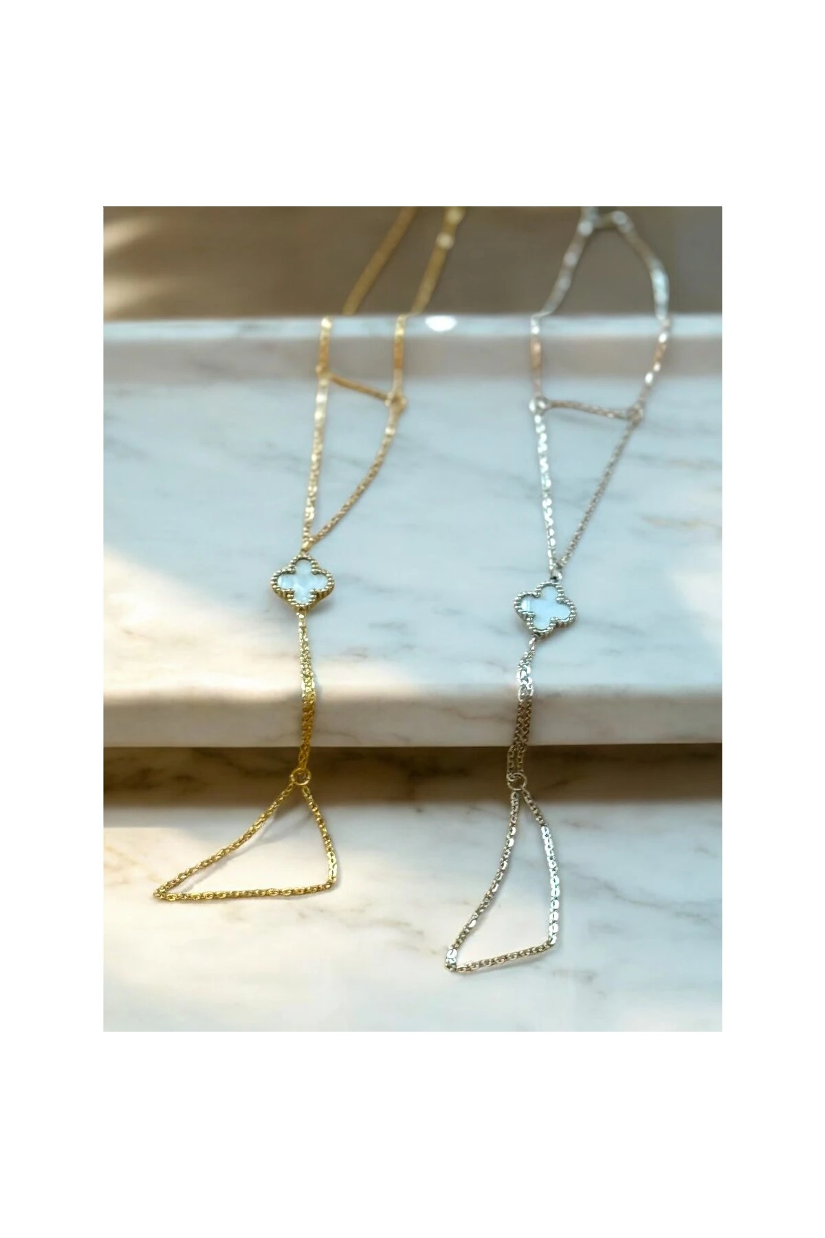 Yonca Van Cleef Model Çelik Şahmeran Bileklik (ÇELİK GOLD)