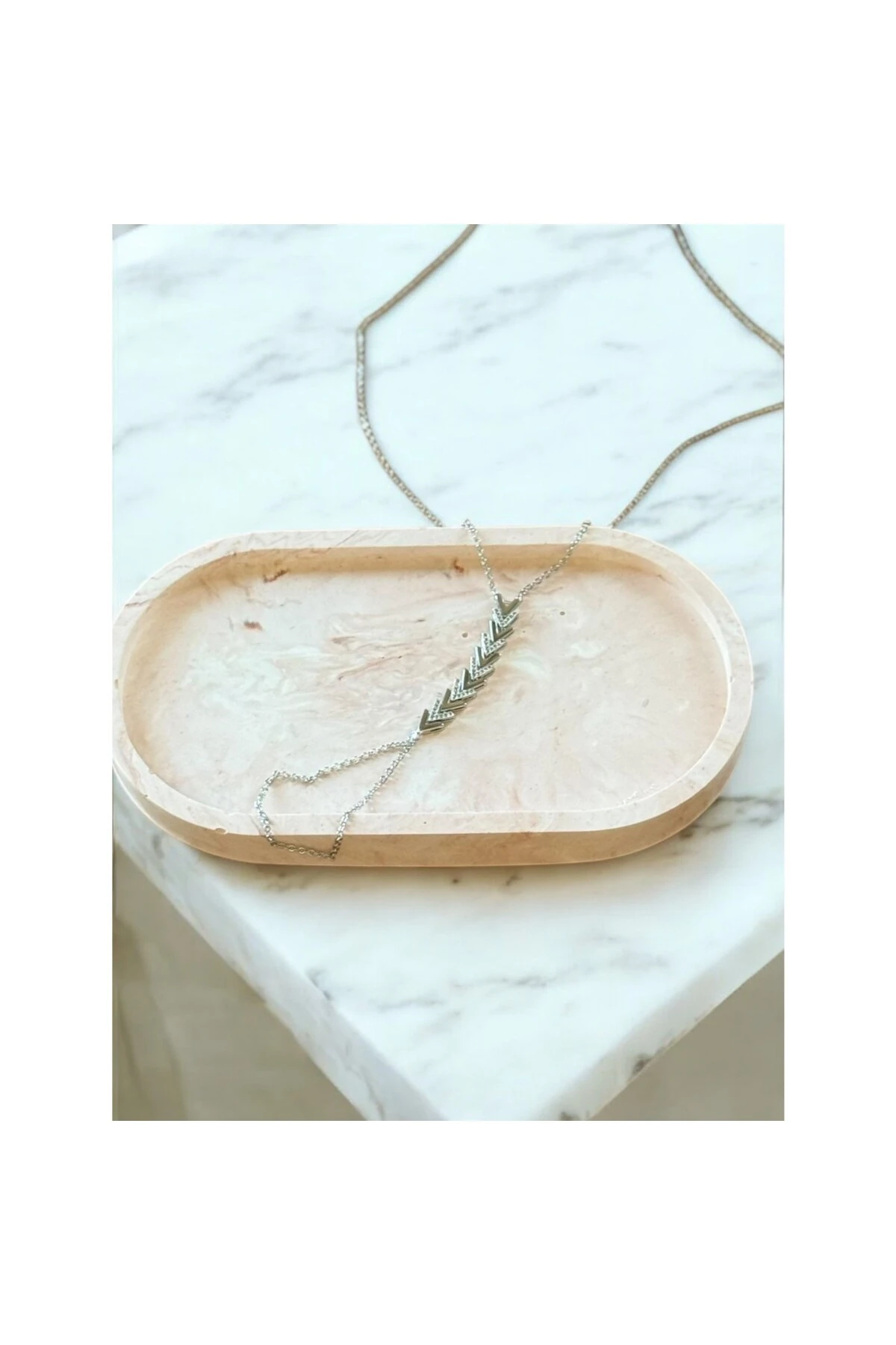 Üçgen Ok Model Şahmeran Bileklik (S)