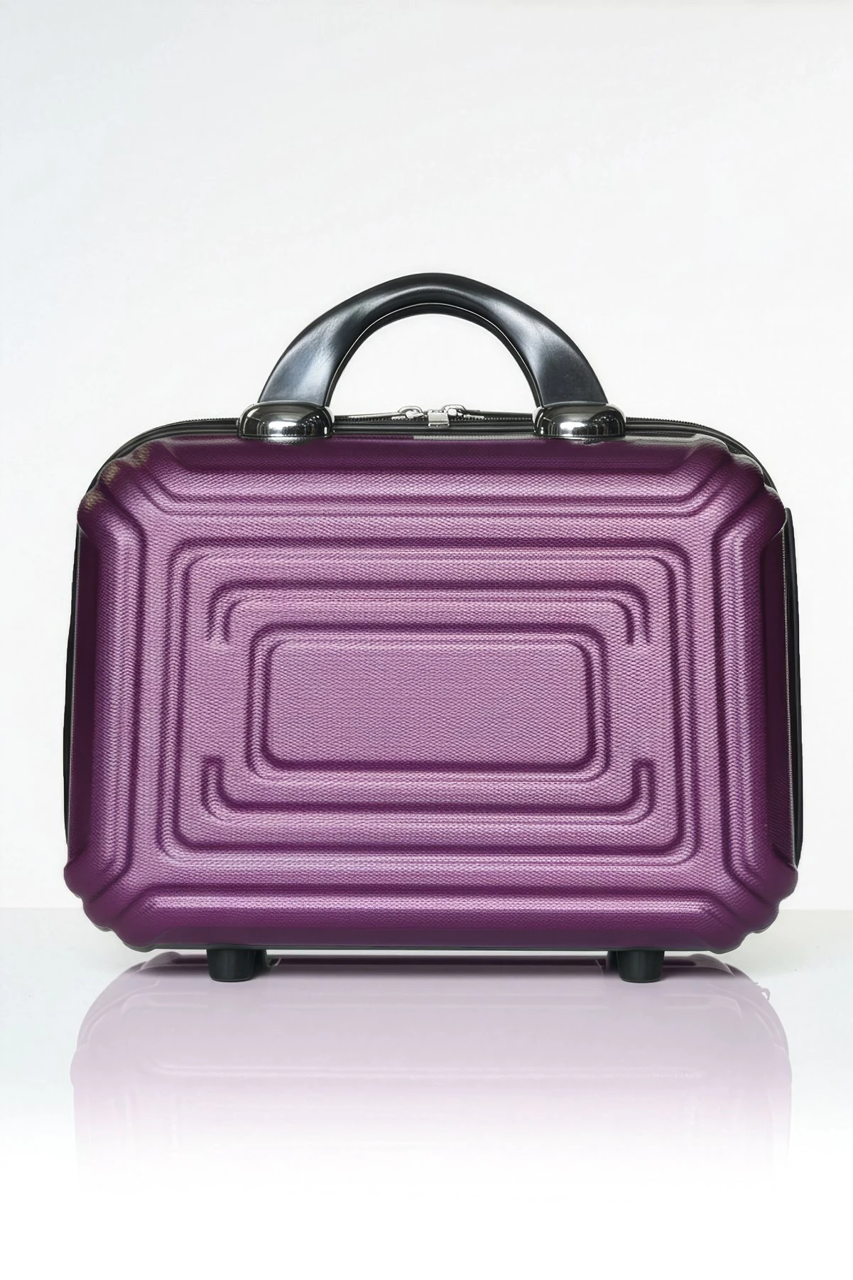 Polo&Sky Altuğ Model Mor Renk Abs Makyaj Çantası El Valizi