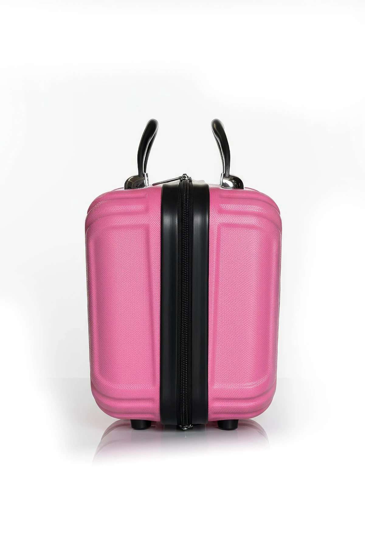 Polo&Sky Altuğ Model Pembe Renk Abs Makyaj Çantası El Valizi