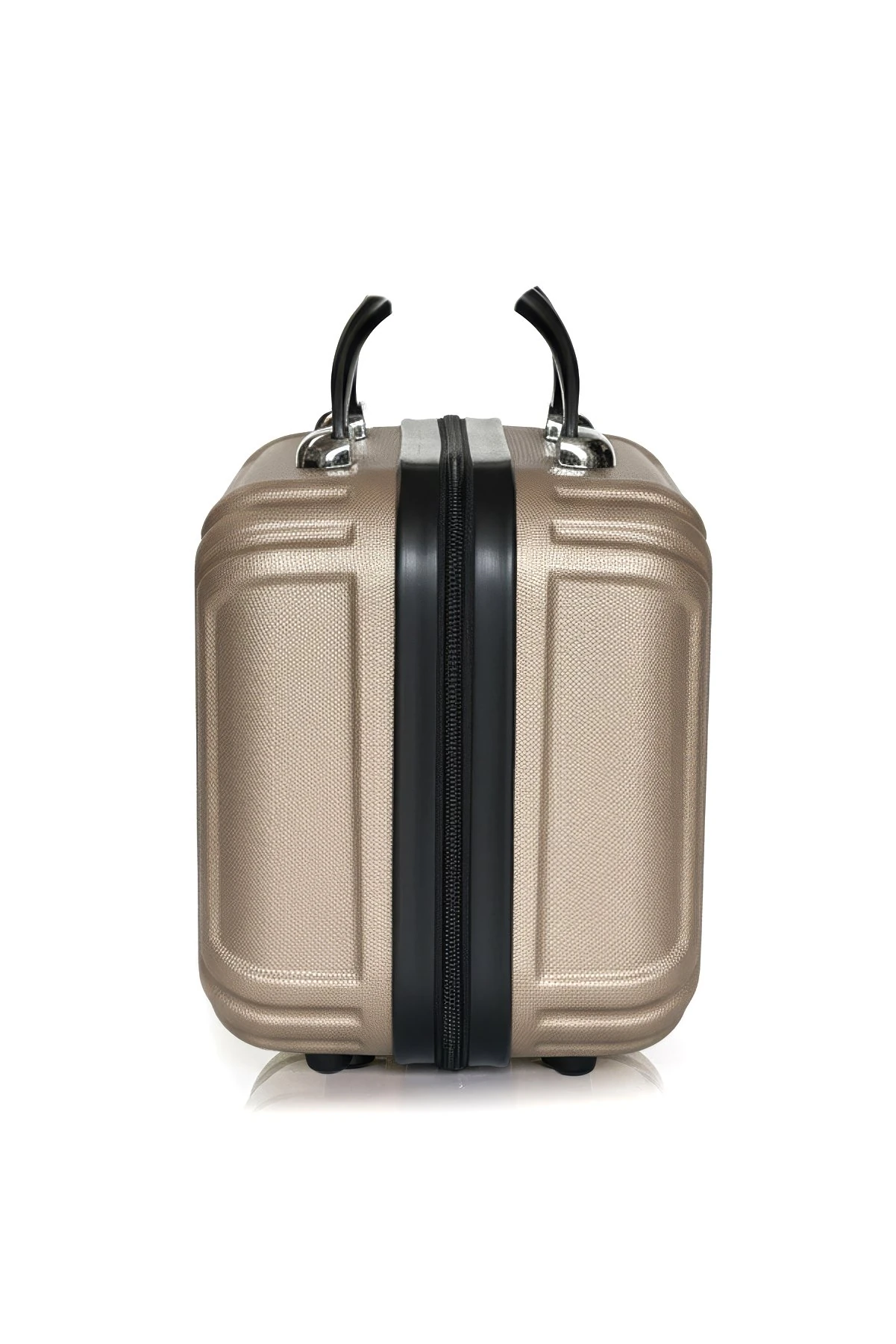 Polo&Sky Altuğ Model Gold Renk Abs Makyaj Çantası El Valizi