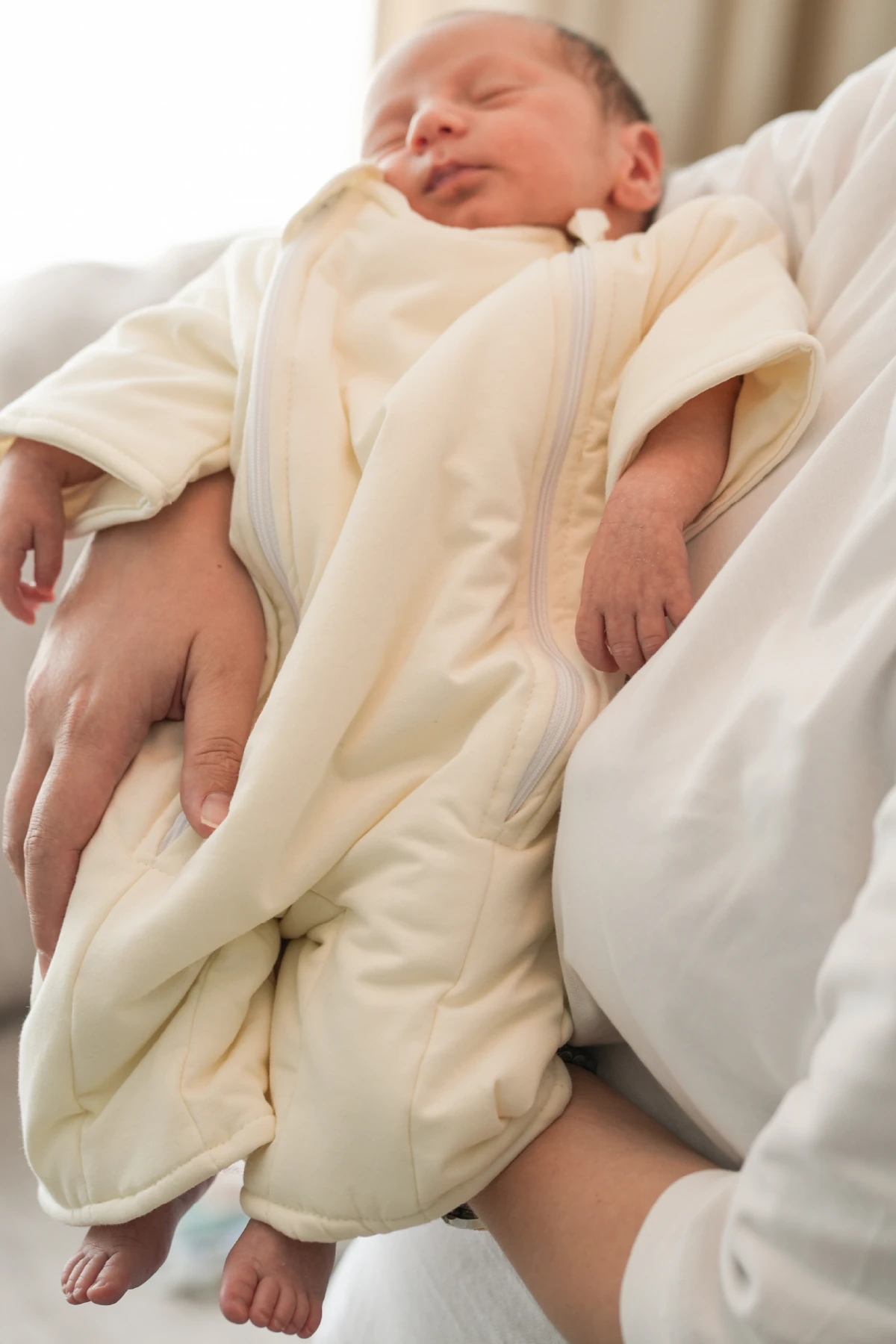 Minuche %100 Pamuk Bebek Uyku Tulumu - Elyaf Dolgulu ve Kolay Alt Değiştirme İçin Çift Fermuarlı