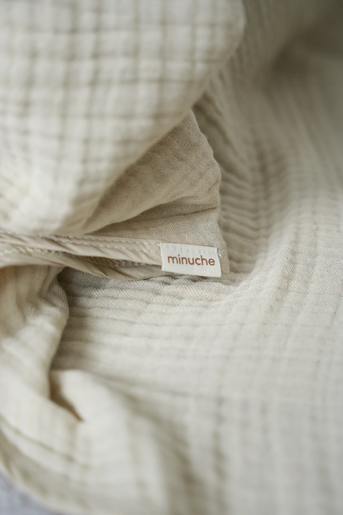 Minuche Müslin Bebek Kundak Örtüsü 120X120 cm - %100 Pamuk 4 Kat Müslin Bebek Battaniye