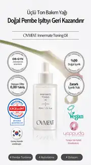 Ovment Innermate Toning Oil - Özel Bölge & Koltuk Altı Aydınlatıcı ve Ton Eşitleyici Bakım Yağı
