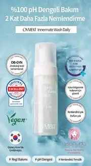 Ovment Innermate Wash Daily - Koku Önleyici Özel Bölge İntim Temizleme Köpüğü (Günlük)
