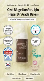 Ovment Innermate Wash Special - Koku Önleyici Özel Bölge İntim Temizleme Köpüğü (Regl Dönemi)