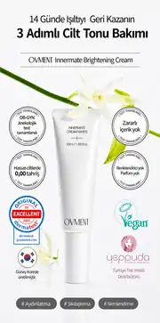 Ovment Innermate Cream White - Özel Bölge & Koltuk Altı Aydınlatıcı ve Ton Eşitleyici Bakım Kremi