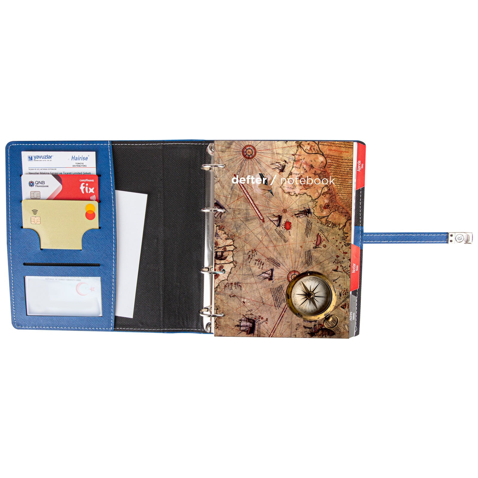 309509 AYDINLIKEVLER KAHVERENGİ ORGANİZER DEFTER (18x21,5 CM)