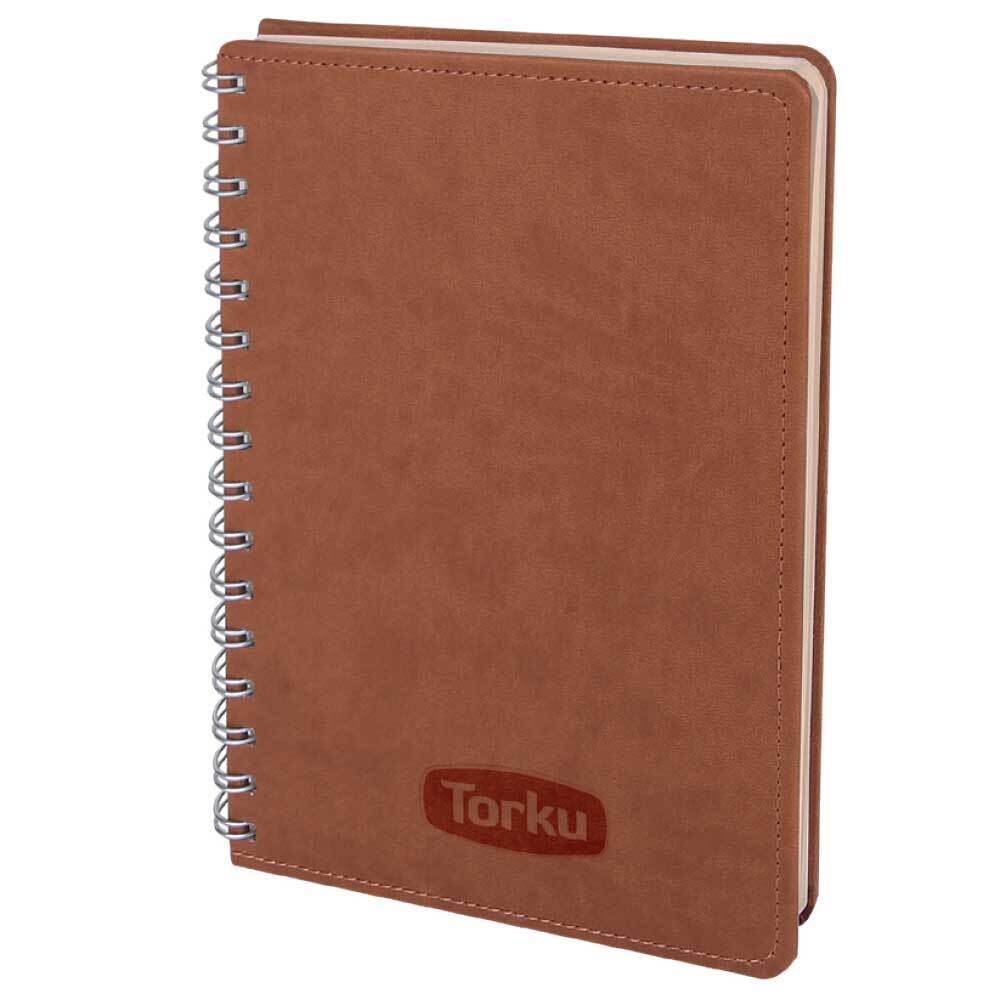 300822 BATIKENT GRİ TARİHSİZ DEFTER (15X21 CM)