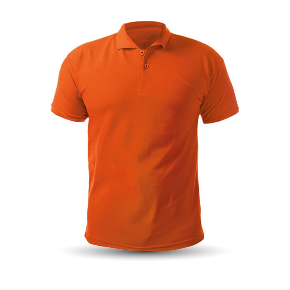 488916-XXL AÇELYA TURUNCU XXL POLO YAKA TİŞÖRT