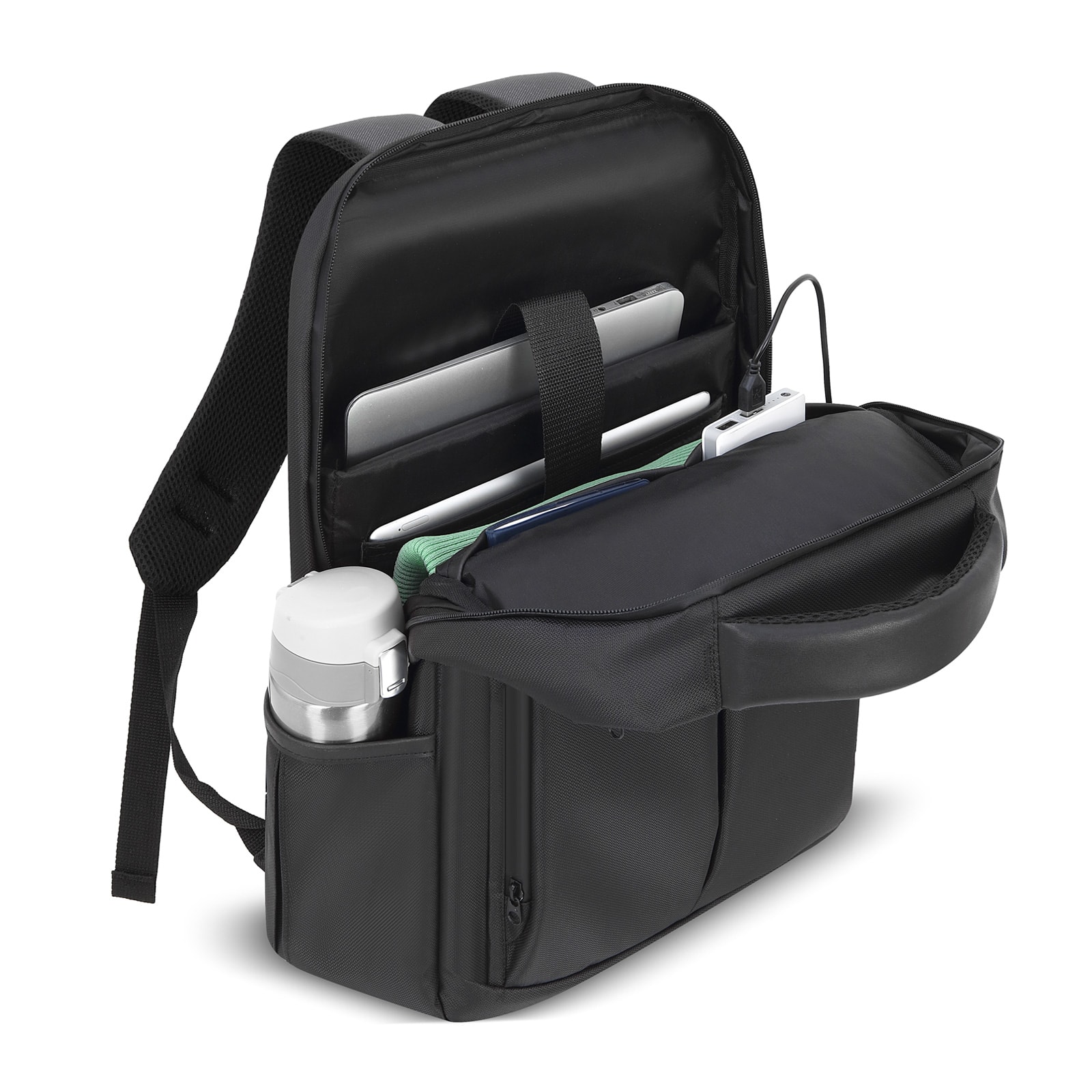 404701 ROTA SİYAH LAPTOP BÖLMELİ SIRT ÇANTASI