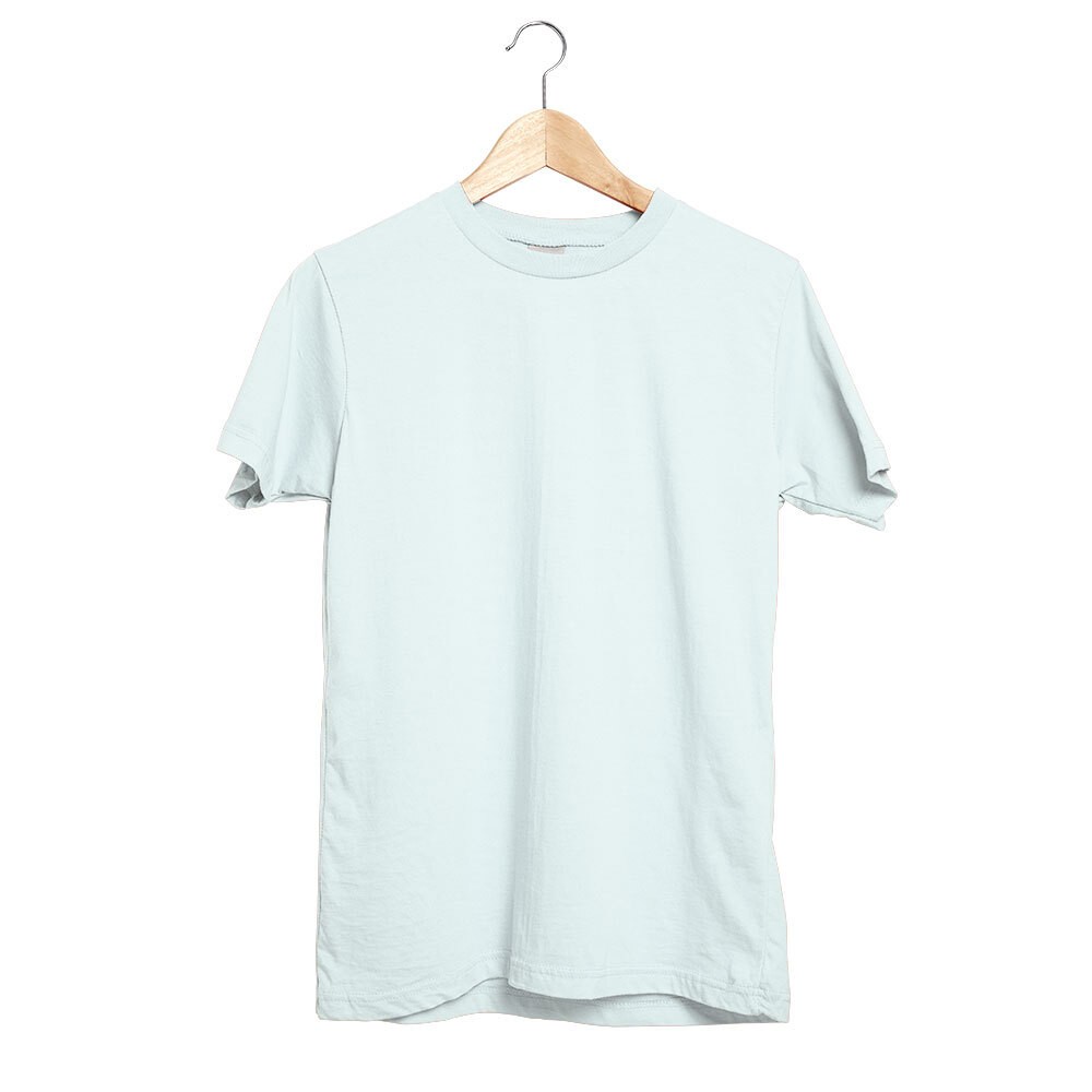 488702-XL GARDENYA BEYAZ XL SIFIR YAKA TİŞÖRT