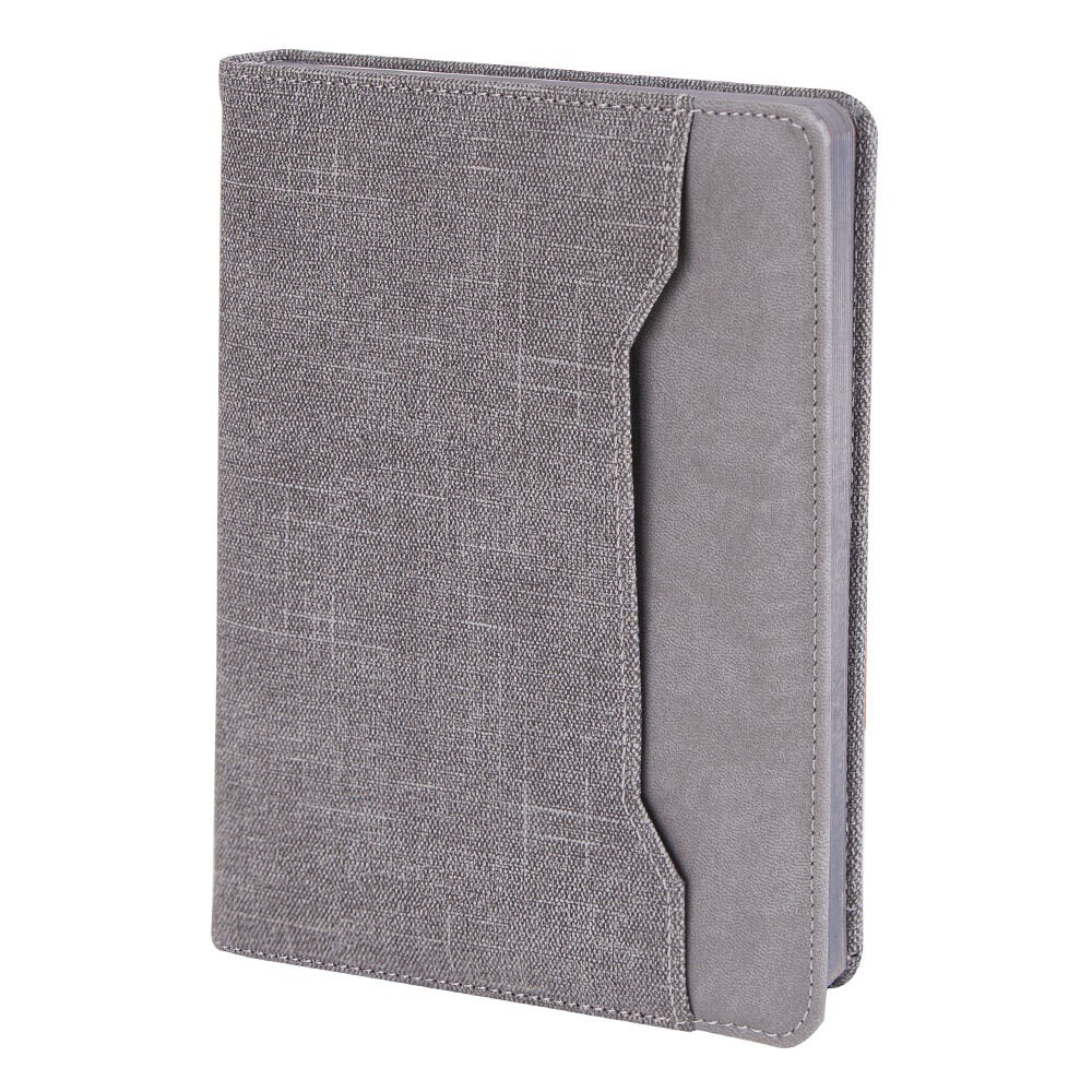 308122 KORU GRİ TARİHSİZ DEFTER (15X21 CM)