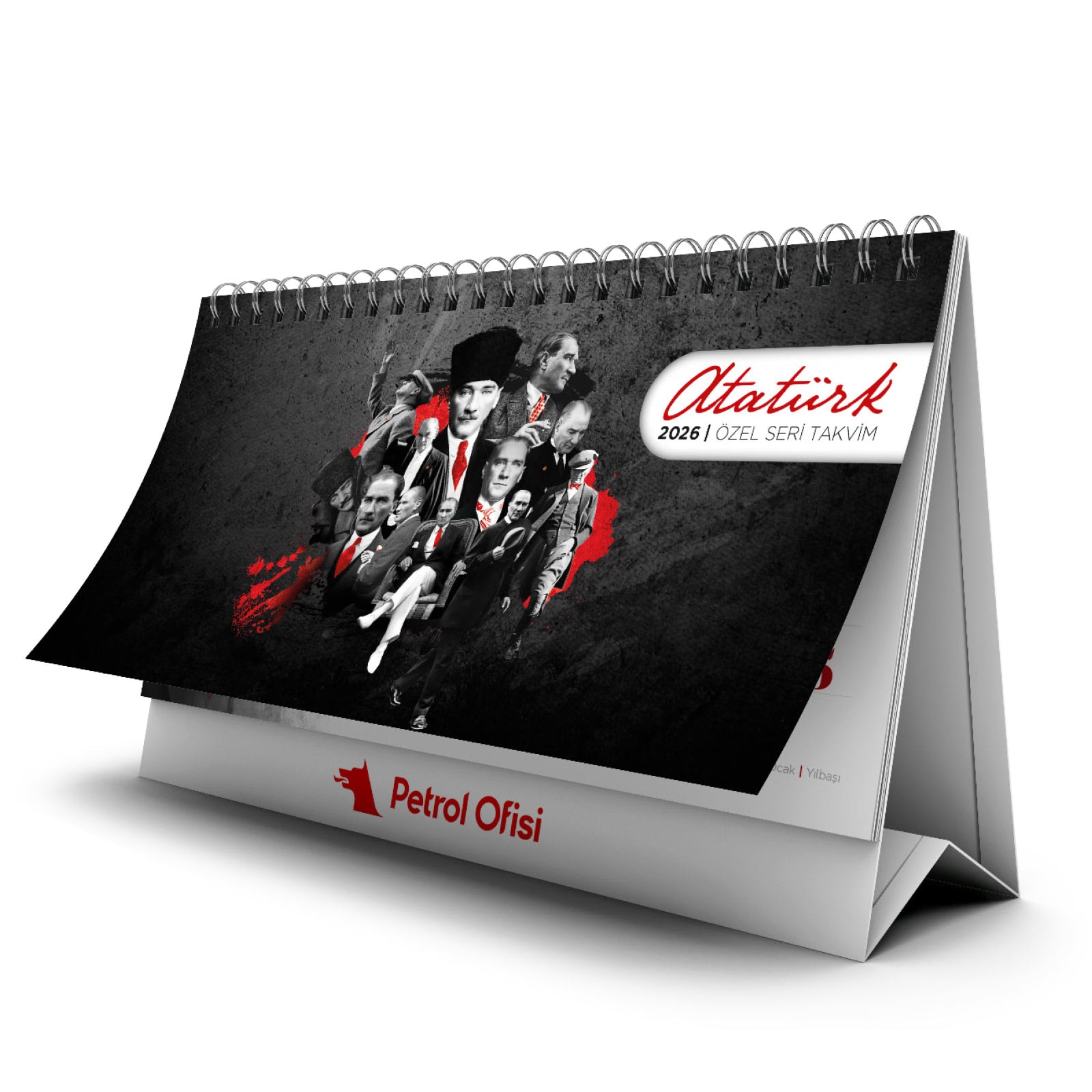 PM-53 PM-53 ATATÜRK ÜÇGEN SIVAMA AYAK MASA TAKVİMİ