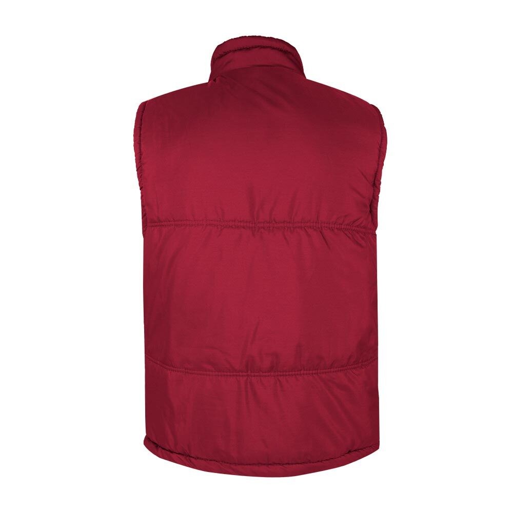 948004-XL ALASKA KIRMIZI ÜÇ CEPLİ ŞİŞME YELEK XL