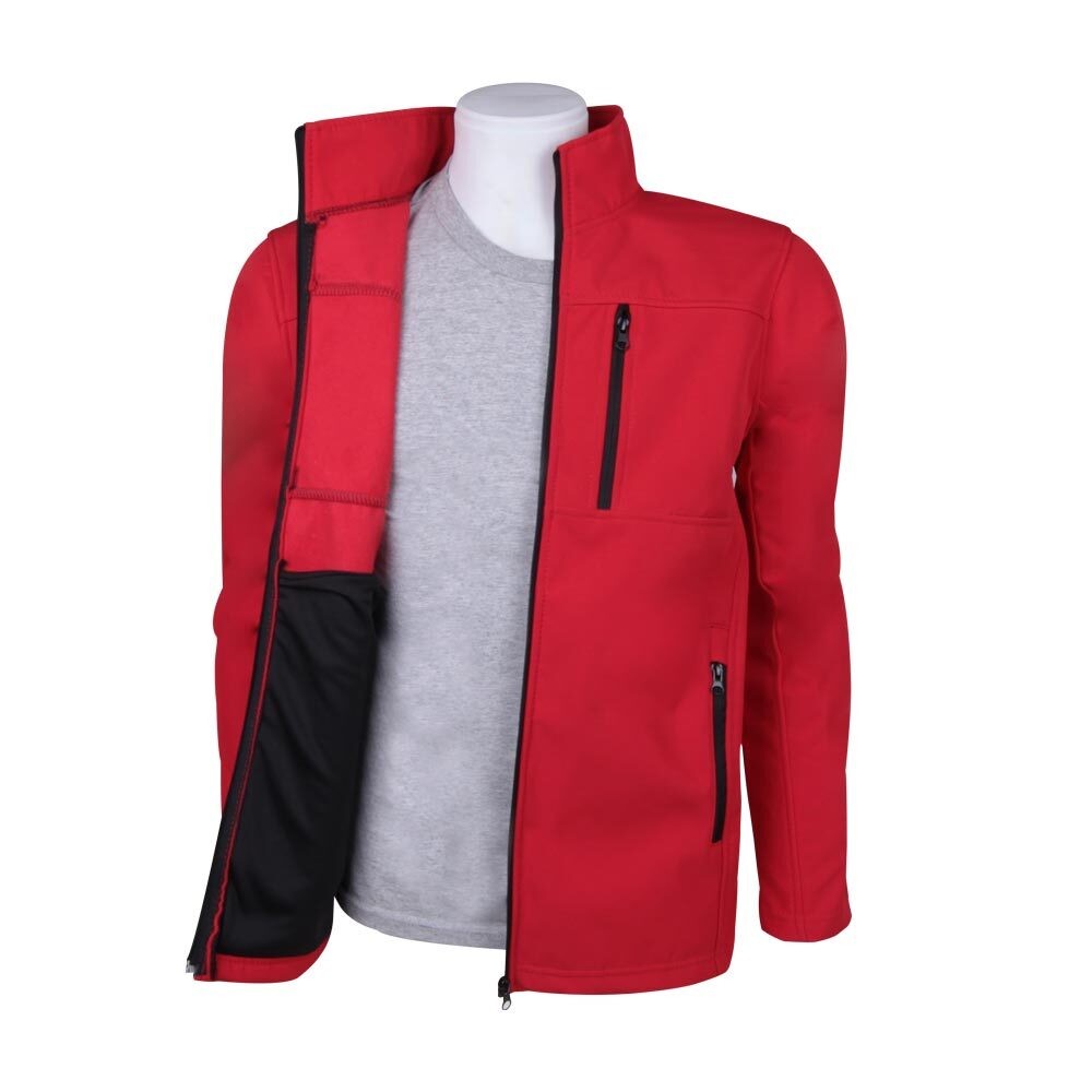 943404-3XL DAVRAZ SOFTSHELL KIRMIZI 3XL MONT