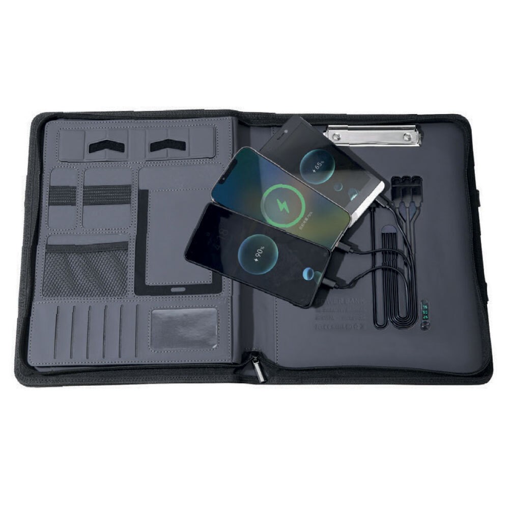250201 KURTBOĞAZI 7.000 MAH WİRELESS POWERBANK ORGANİZER ÇANTA