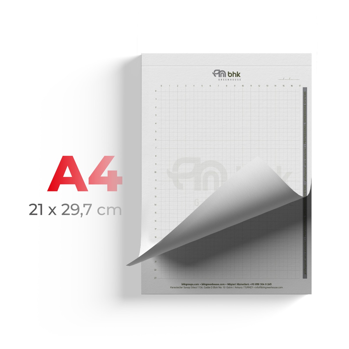 ALA-50 ALA-50 A4 TUTKALLI BLOKNOT