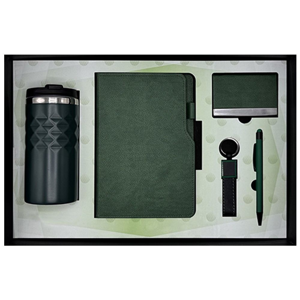 916710 POYRAZ YEŞİL HEDİYELİK SET