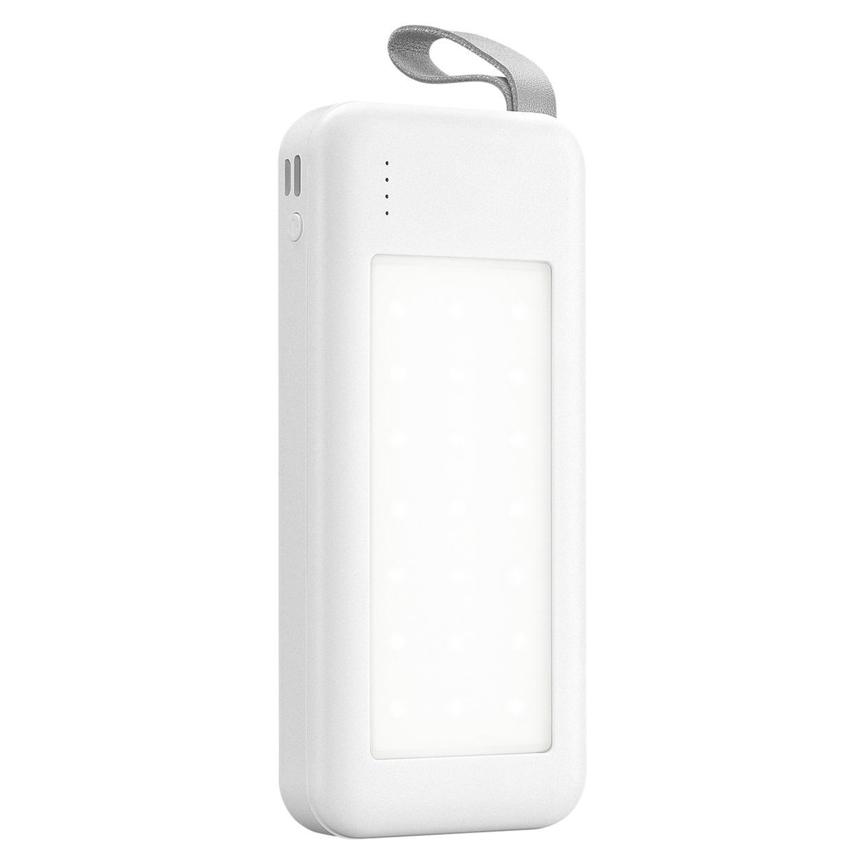 225802 GÖKPINAR BEYAZ 10000 MAH LED AYDINLATMALI POWERBANK