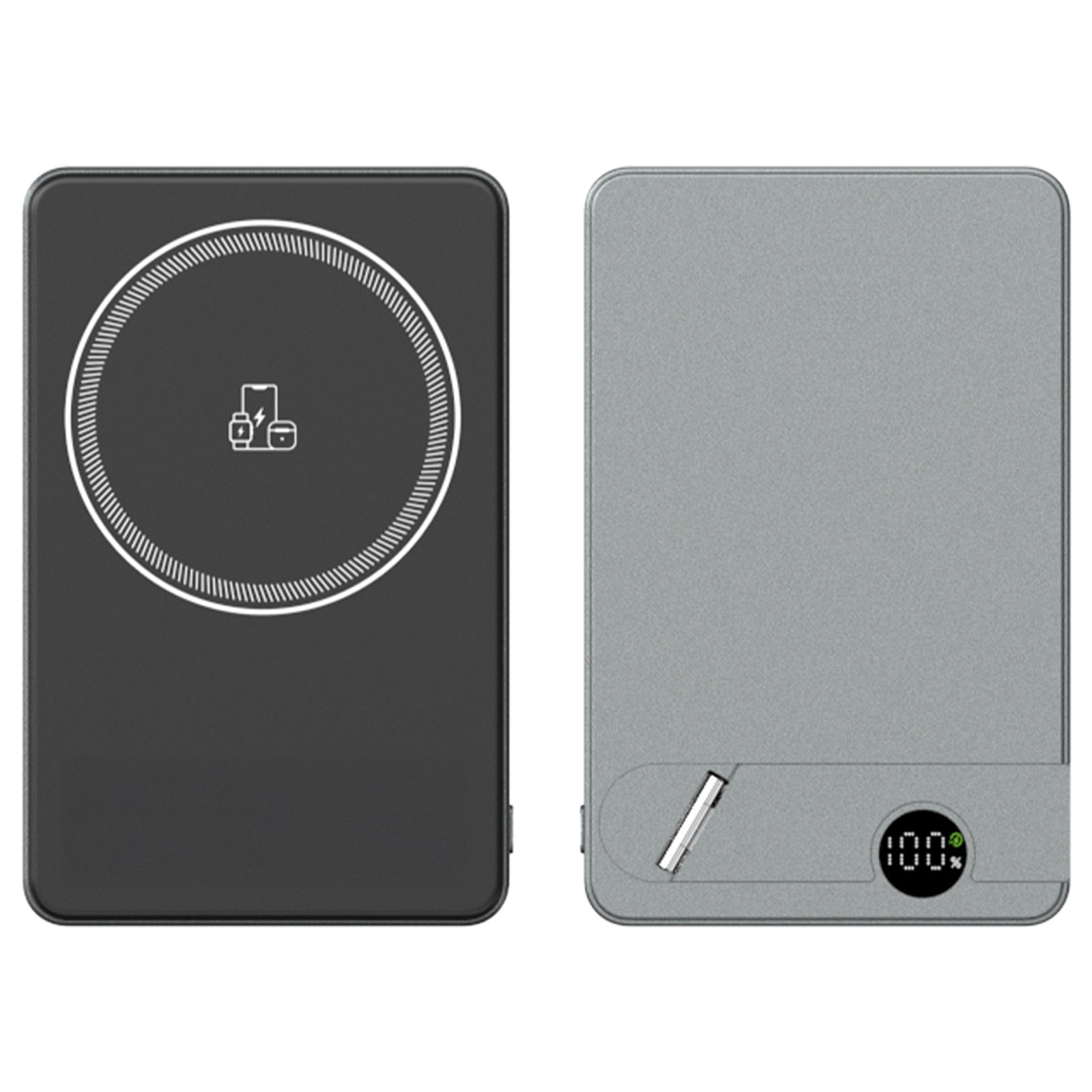 225601 KİLYOS 10.000 MAH SİYAH WİRELESS STANDLI POWERBANK