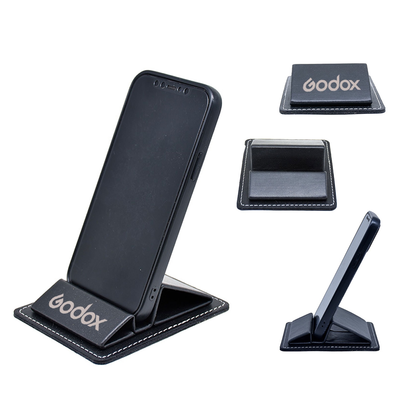 750601 DENGE SİYAH DERİ TELEFON STANDI