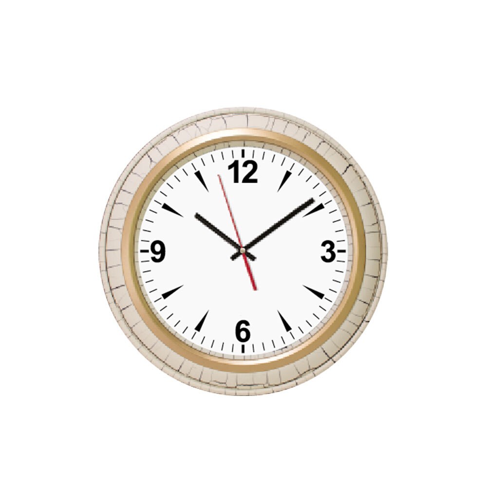 626857 BENDİS509 DESENLİ BRİSTOL KADRAN DUVAR SAATİ (400 MM)