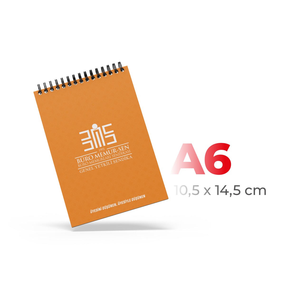 ALA-31 ALA-31 A6 KARTON KAPAKLI SPİRALLİ BLOKNOT